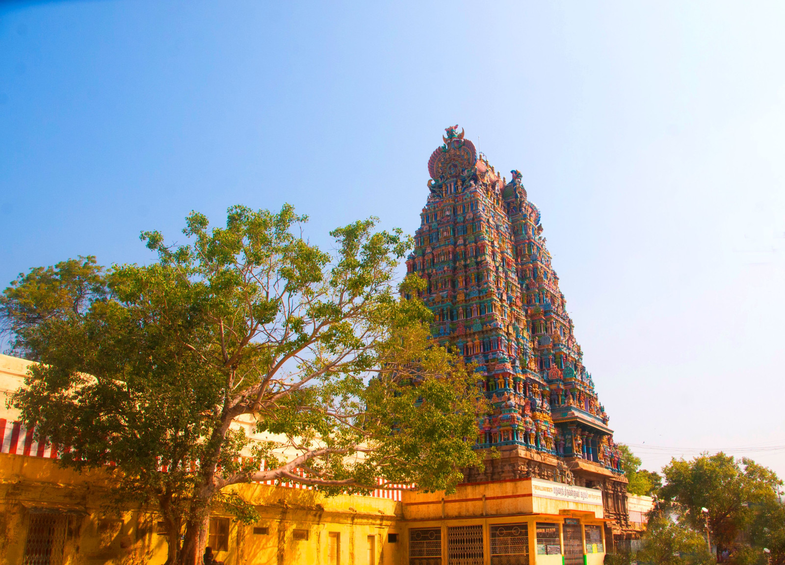 India Madurai Meenakshi tempel