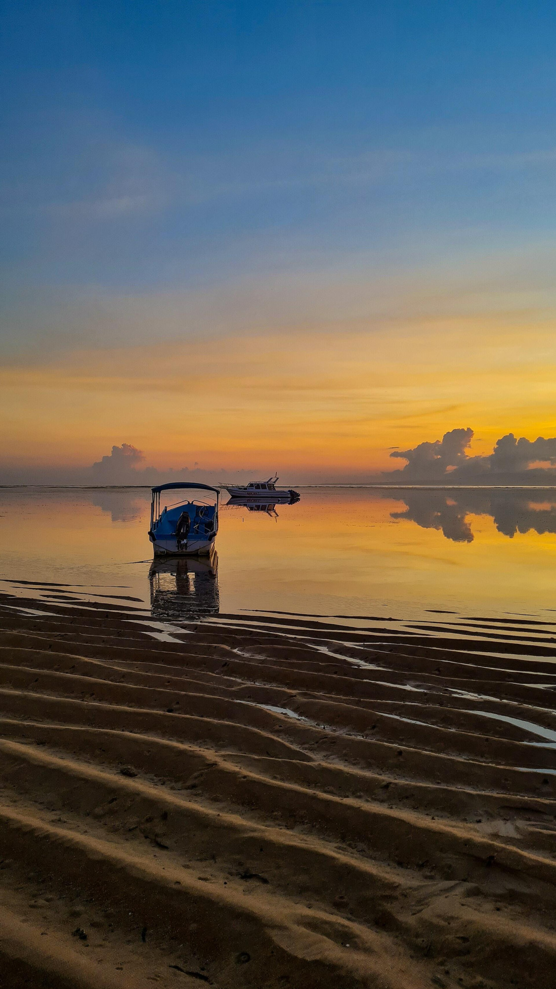 Sanur Bali Indonesie beach sunset