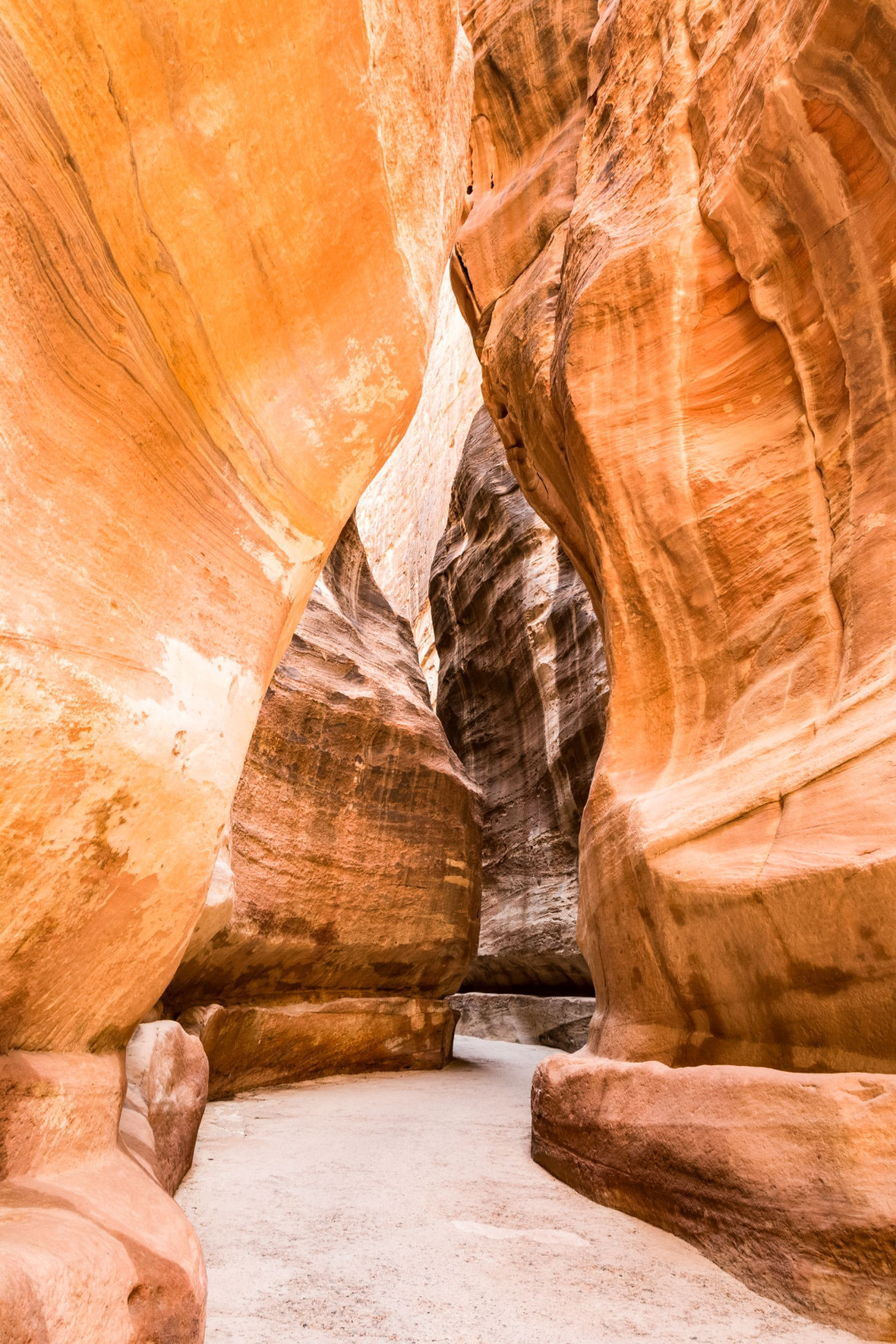 Jordanië kloof petra