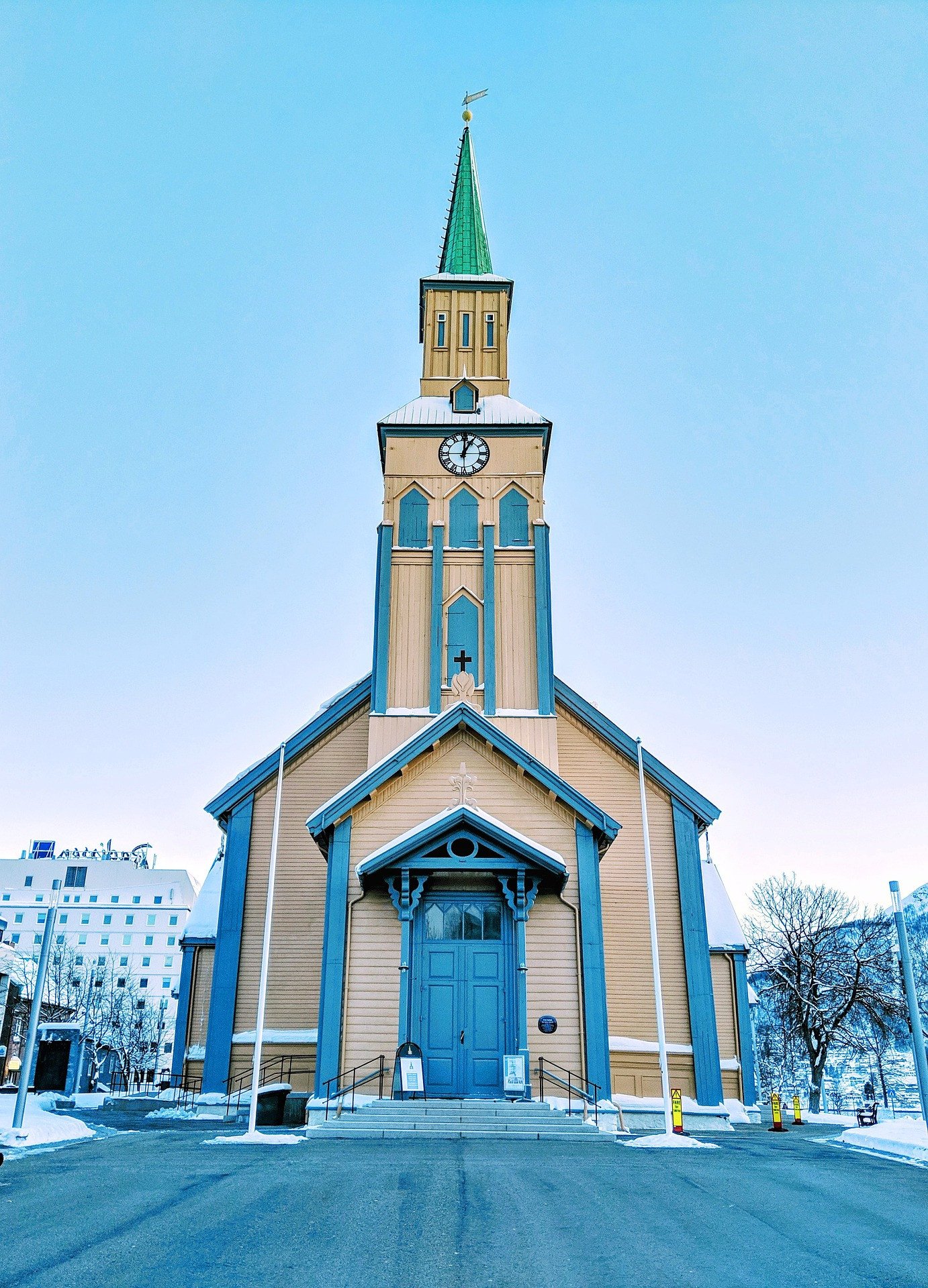 Cathedral Tromso Noorwegen Lapland