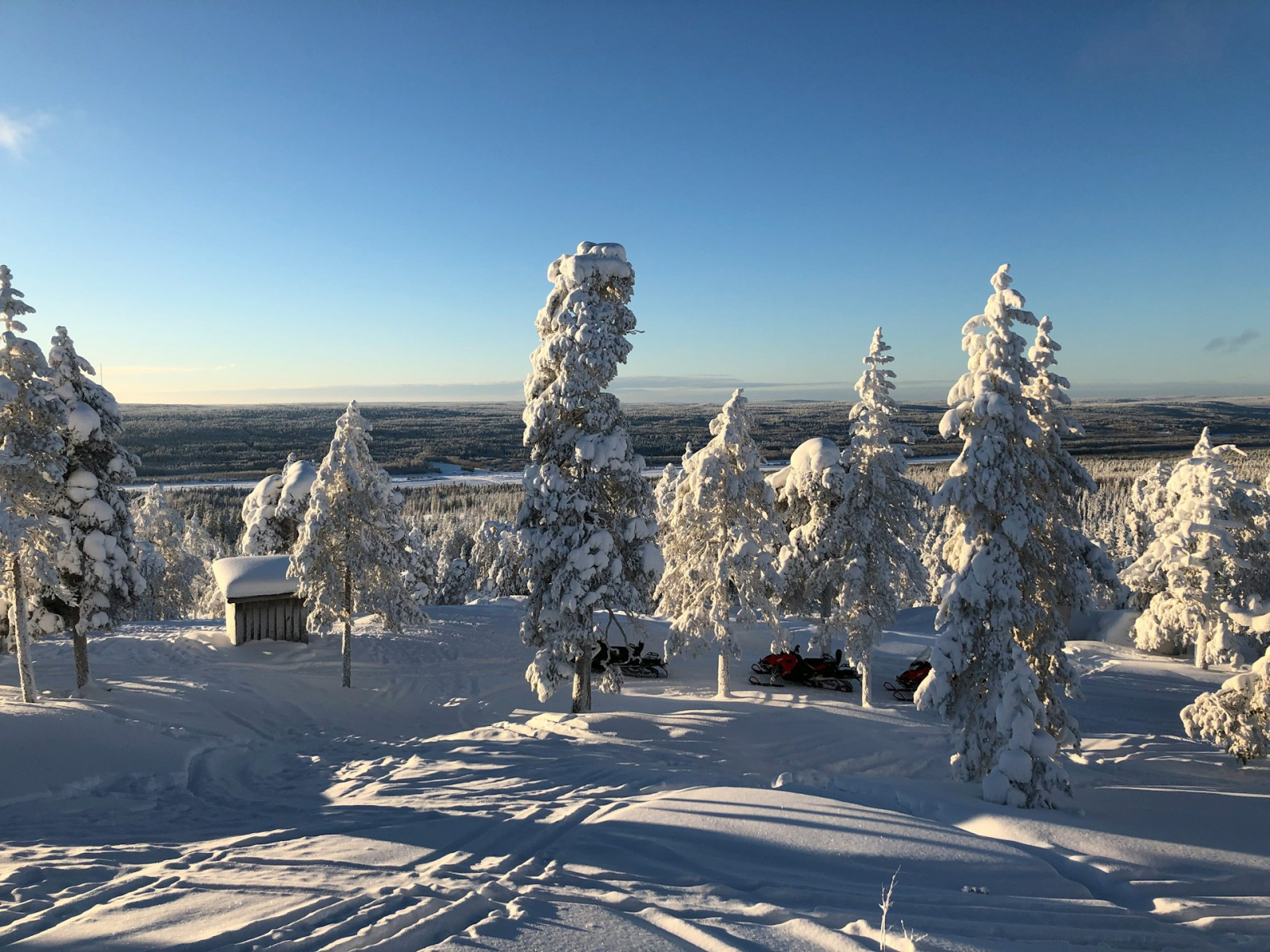 Lapland Finland winters landschap