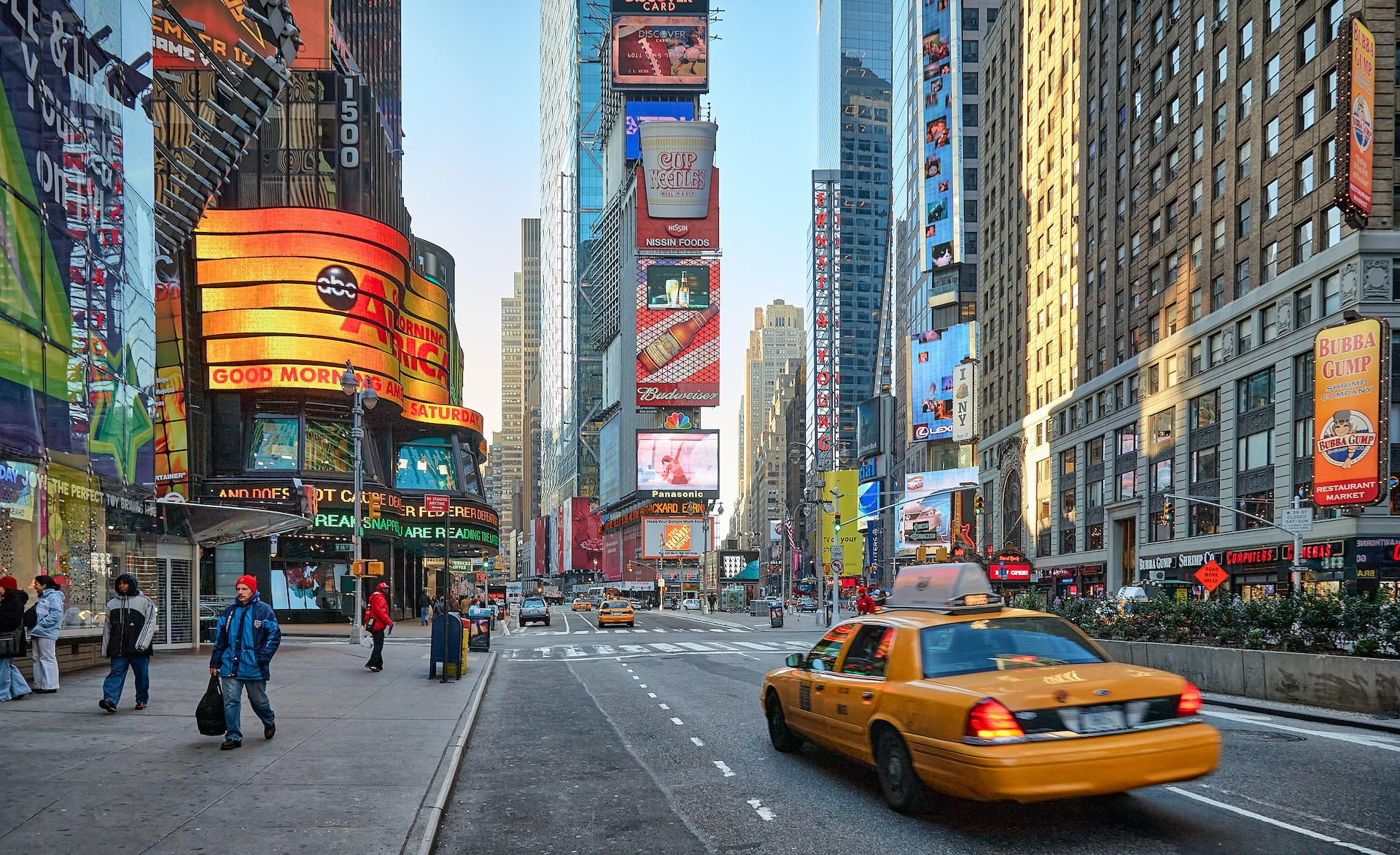 Times Square overdag new york