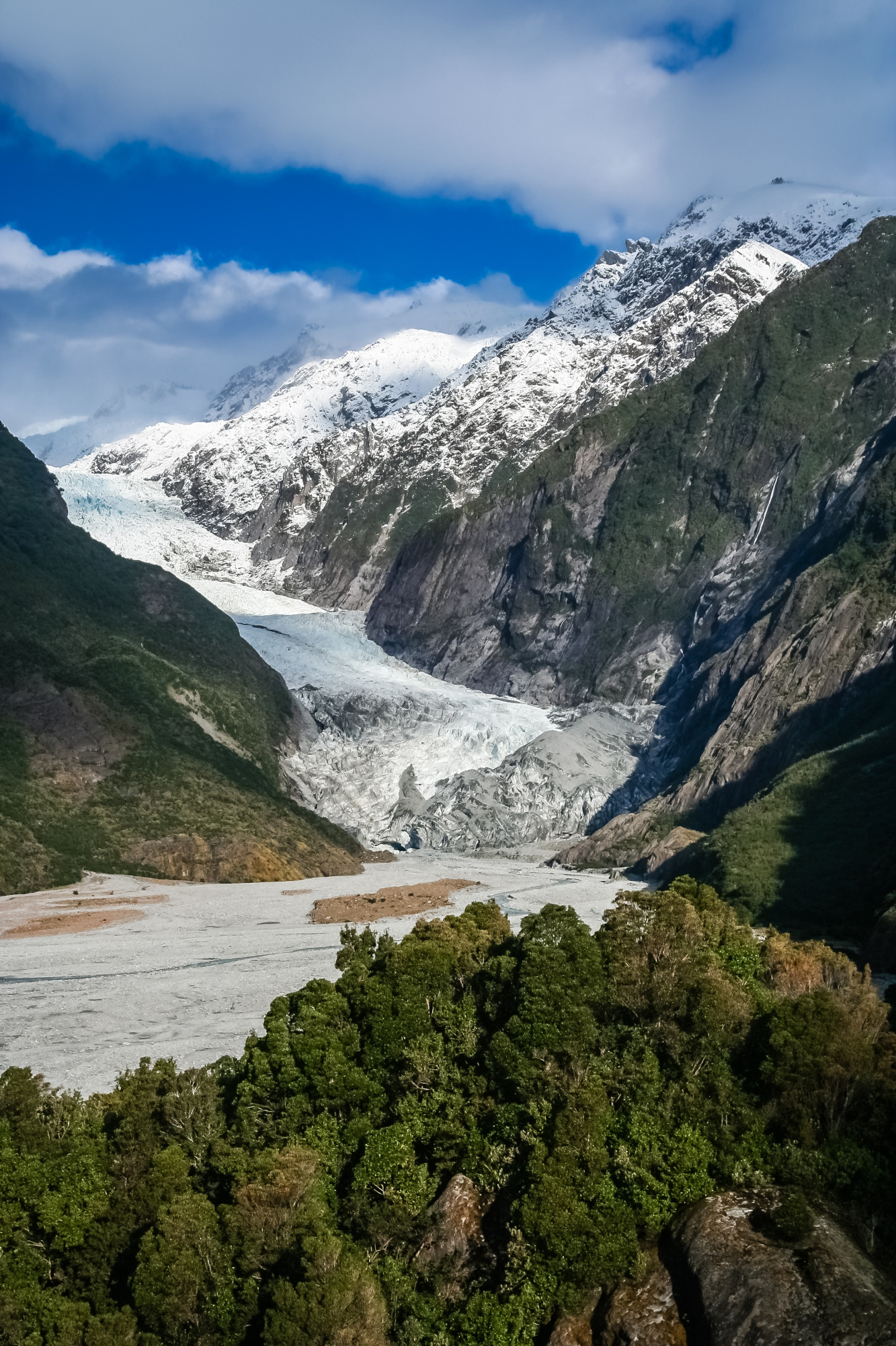 Nieuw-Zeeland Franz Josef gletsjer