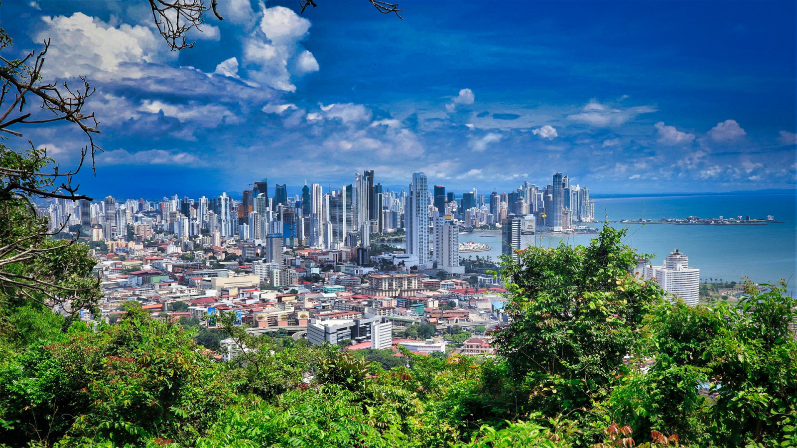 Panama Panama-stad skyline